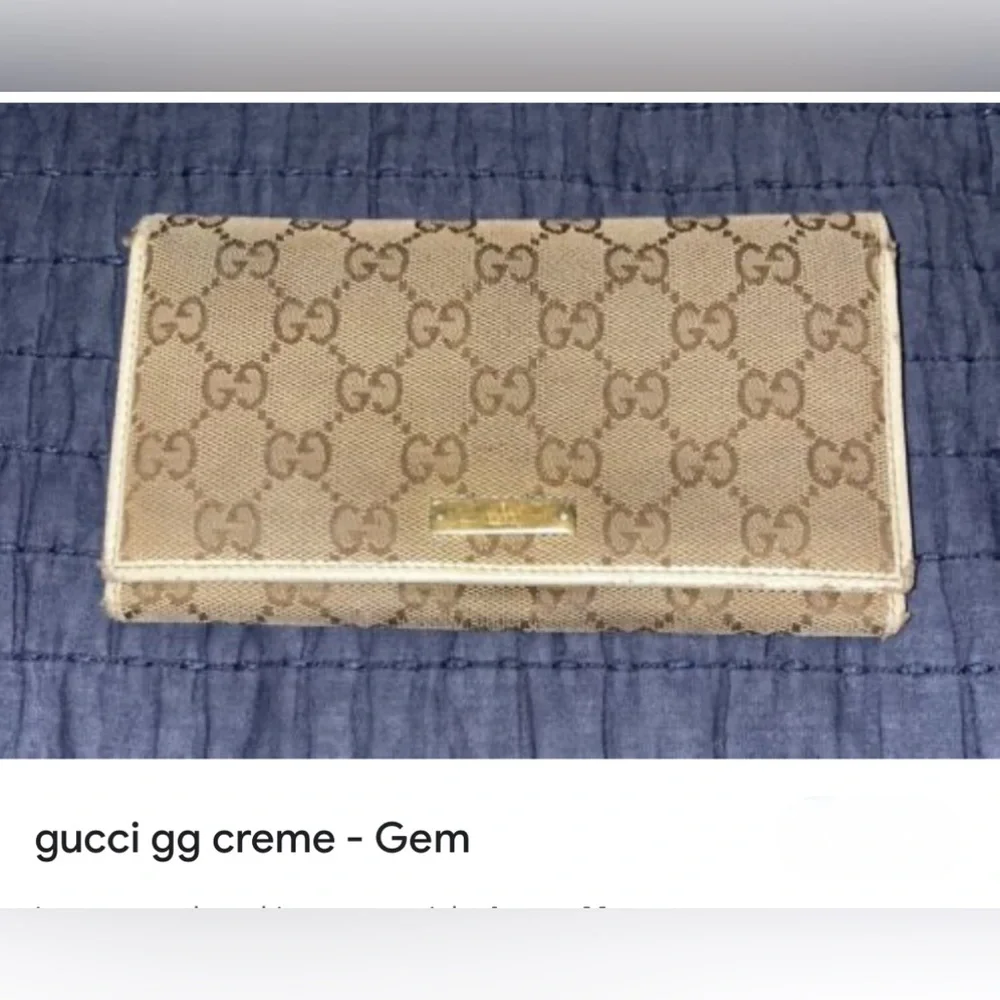 🤎💥VINTAGE GUCCI LONG CONTINENTAL BUTTON MATERIAL WALLET 🪪